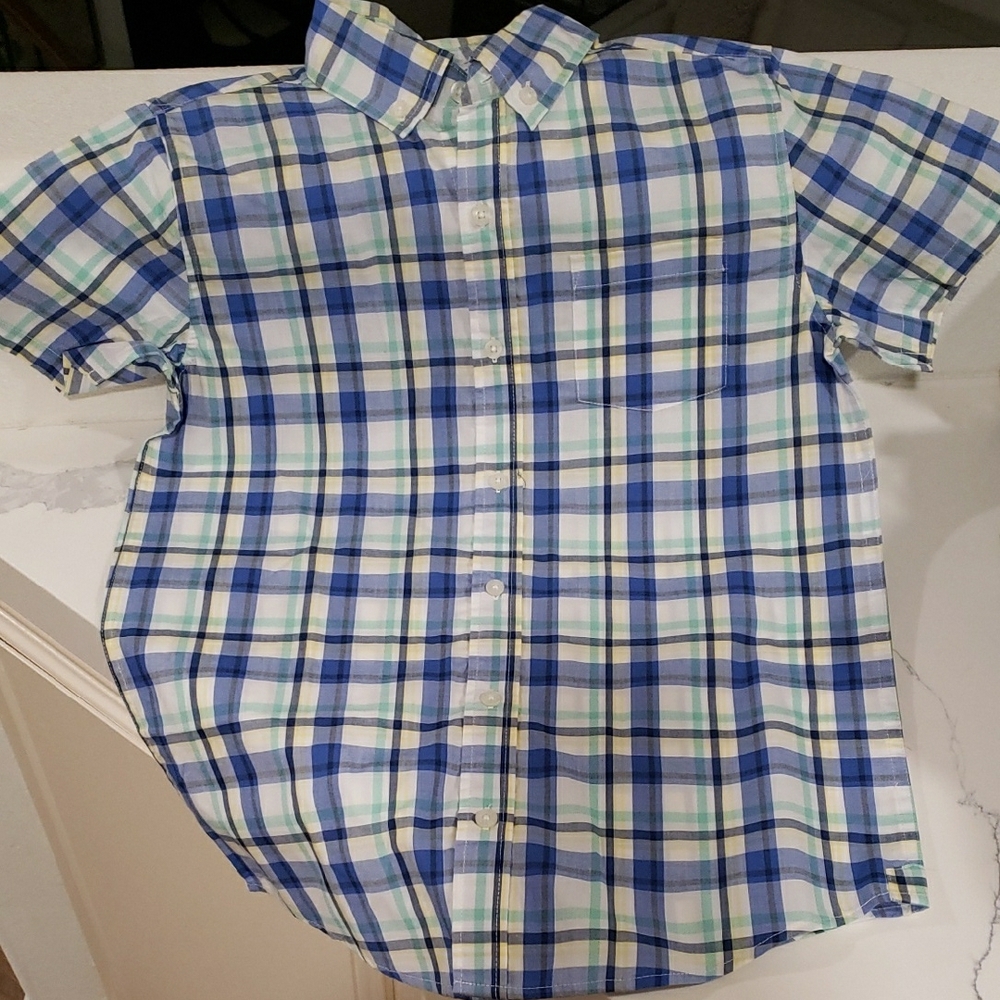 Janie and Jack Multicolor Plaid BOYS's Shirt